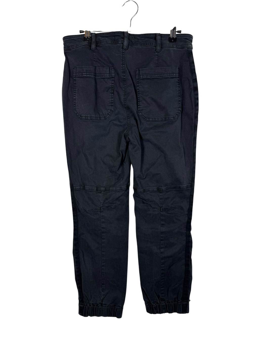Anthropologie The Richie Slim Utility Cargo Jogger Faded Black Size 6 - Picture 6 of 7